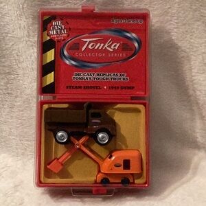 Tonka Collector Series ~ Die-Cast Steam Shovel and 1949 Dump Truck (1:64) ~ Toys